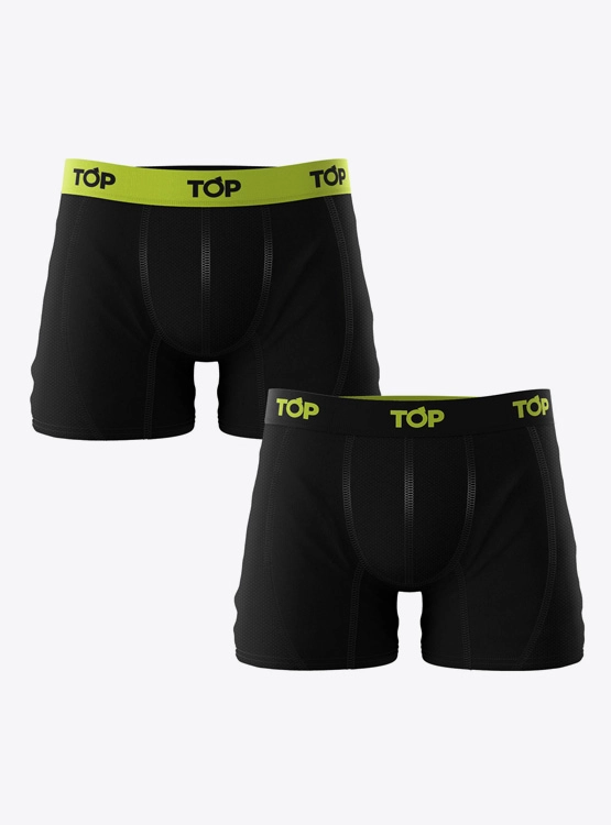 2 PACK CALZONCILLO MEDIO HOMBRE TOP - 1