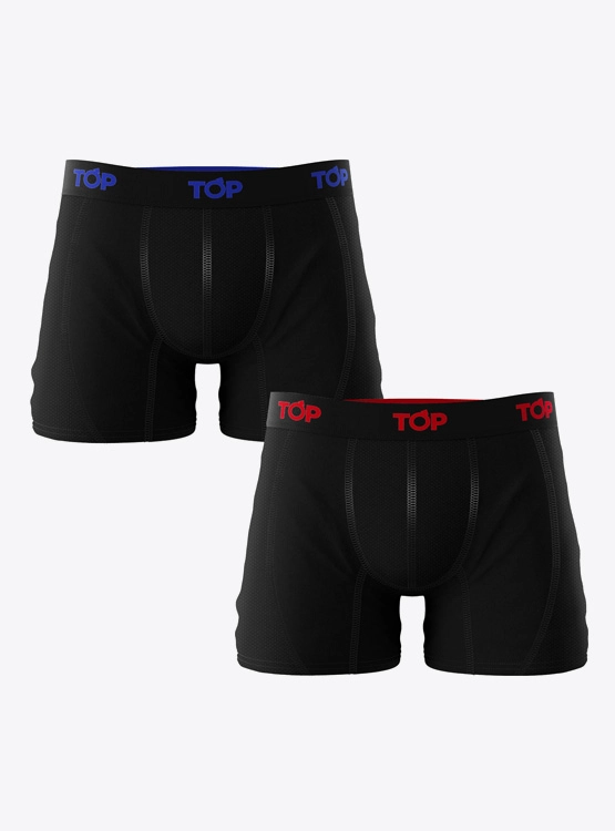 2 PACK CALZONCILLO MEDIO HOMBRE TOP - 1