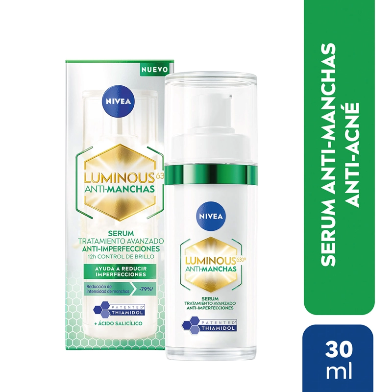 SÉRUM ANTIIMPERFECCIONES NIVEA CELLULAR LUMINOUS 630 30 ML - 2