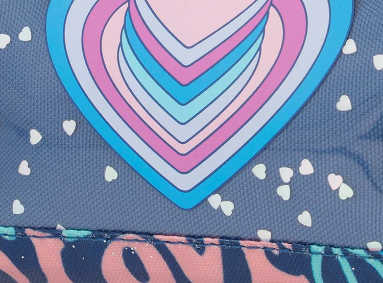 ESTUCHE XTREM CAMPBELL 4XT CORAZONES AZUL - 5