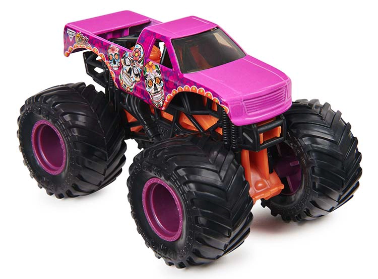VEHICULO MONSTER JAM METALICO 1/64 / MODELO ALEATORIO - 1
