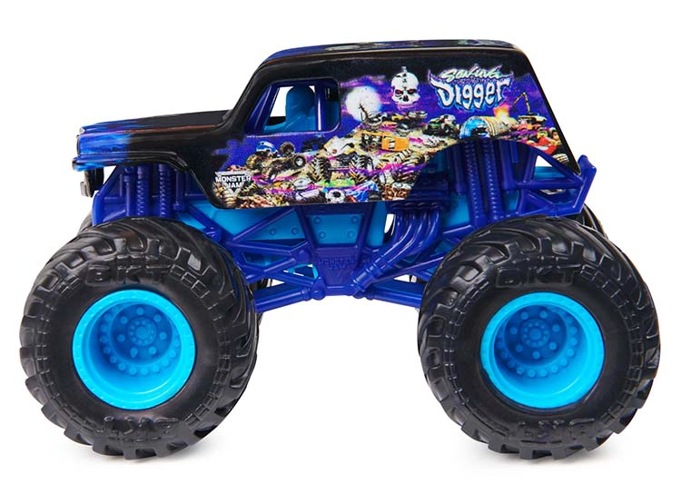 VEHICULO MONSTER JAM METALICO 1/64 / MODELO ALEATORIO - 11