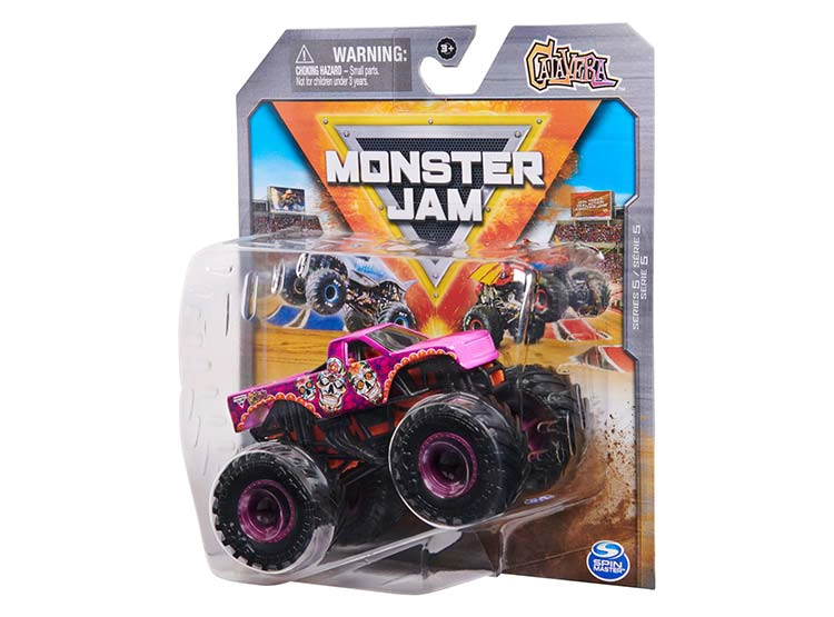 VEHICULO MONSTER JAM METALICO 1/64 / MODELO ALEATORIO - 13