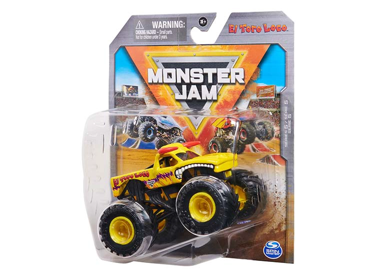 VEHICULO MONSTER JAM METALICO 1/64 / MODELO ALEATORIO - 14