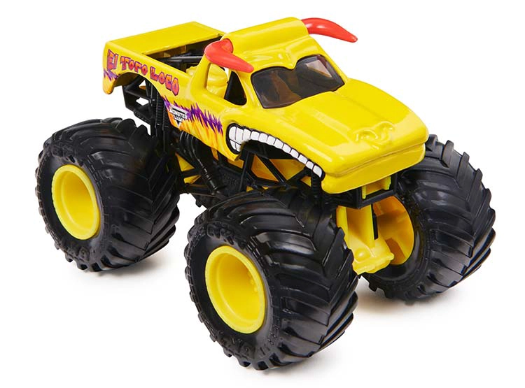 VEHICULO MONSTER JAM METALICO 1/64 / MODELO ALEATORIO - 4