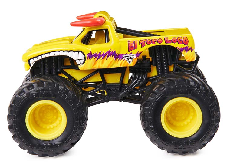 VEHICULO MONSTER JAM METALICO 1/64 / MODELO ALEATORIO - 5