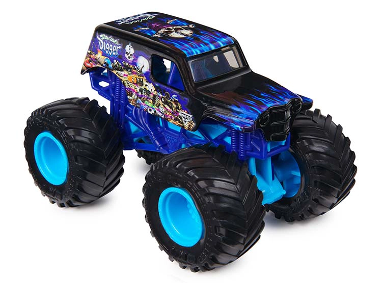 VEHICULO MONSTER JAM METALICO 1/64 / MODELO ALEATORIO - 10
