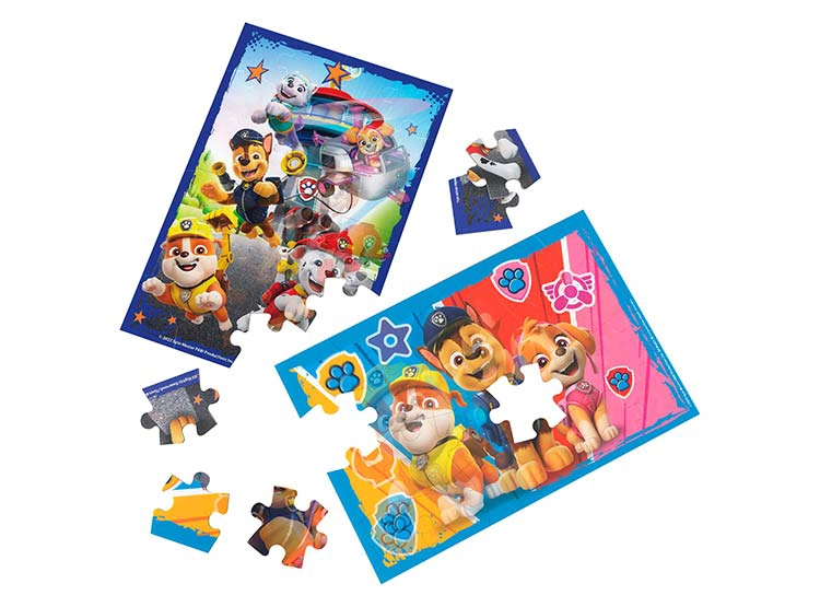 SET 2 PUZZLES PAW PATROL LENTICULAR - 2