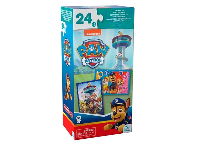 SET 2 PUZZLES PAW PATROL LENTICULAR - 3