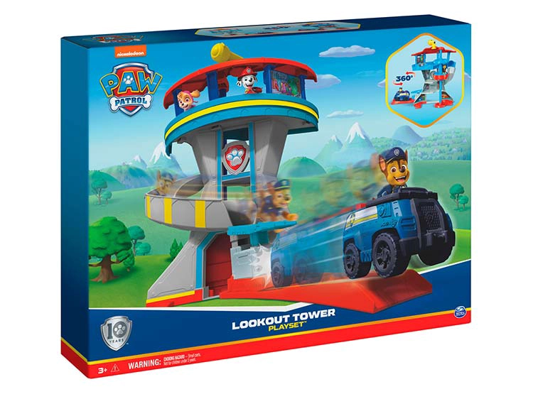 SET DE JUEGO PAW PATROL TORRE DE CONTROL LOOK OUT - 12