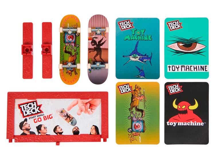 TECH DECK ACS 2 SKATES Y ACCESORIO - 16