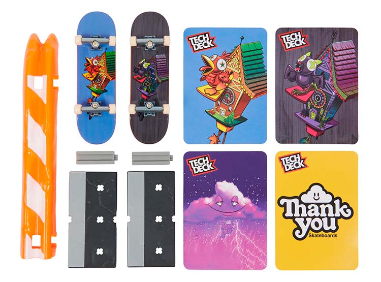 TECH DECK ACS 2 SKATES Y ACCESORIO - 6