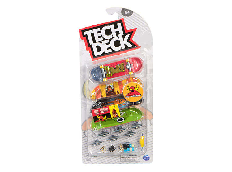 TECH DECK PACK DE 4 - 11