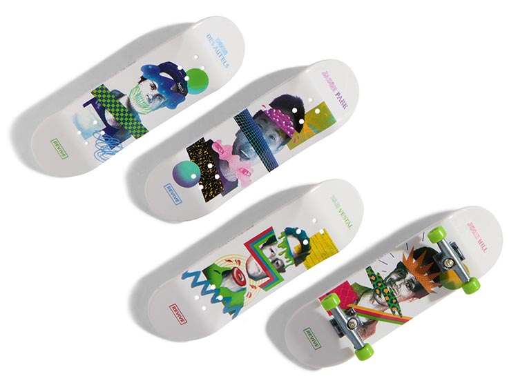 TECH DECK PACK DE 4 - 8
