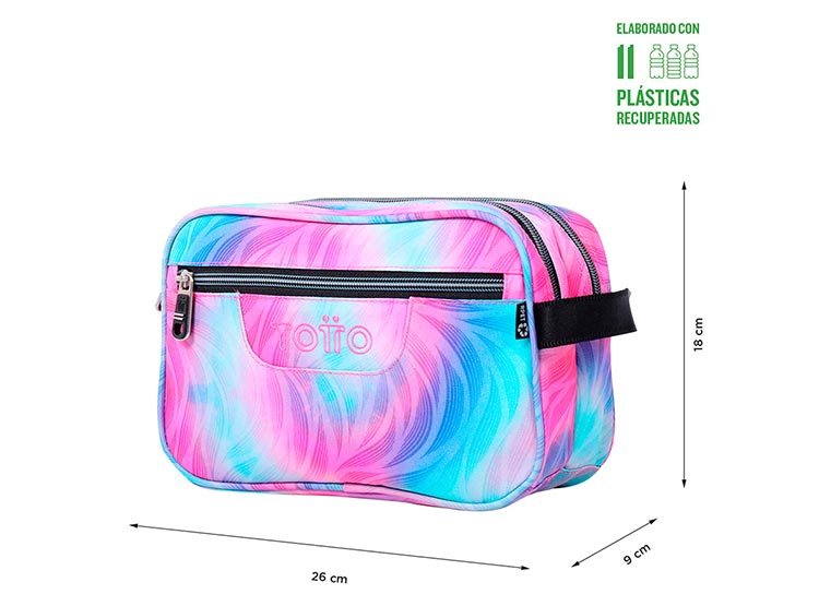 ESTUCHE TOTTO PLASTILINA ROSADO - 2
