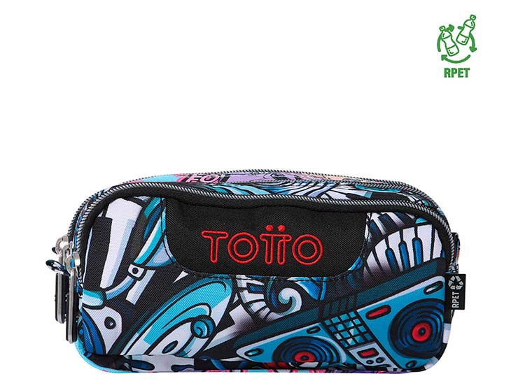 ESTUCHE TOTTO SOBRE NEGRO - 1