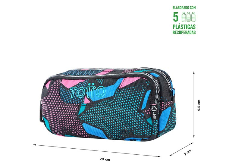 ESTUCHE TOTTO SOBRE NEGRO - 2