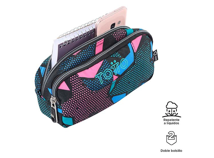 ESTUCHE TOTTO SOBRE NEGRO - 3