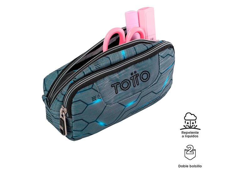 ESTUCHE TOTTO SOBRE GRIS - 3