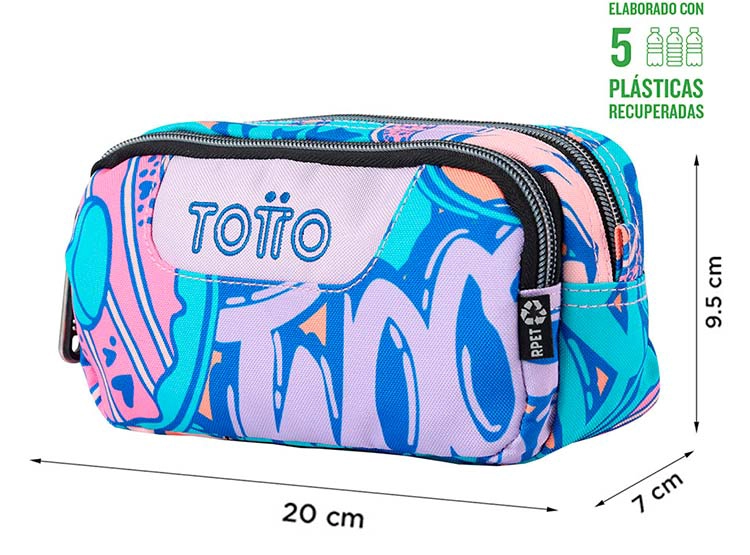 ESTUCHE TOTTO SOBRE AZUL - 2
