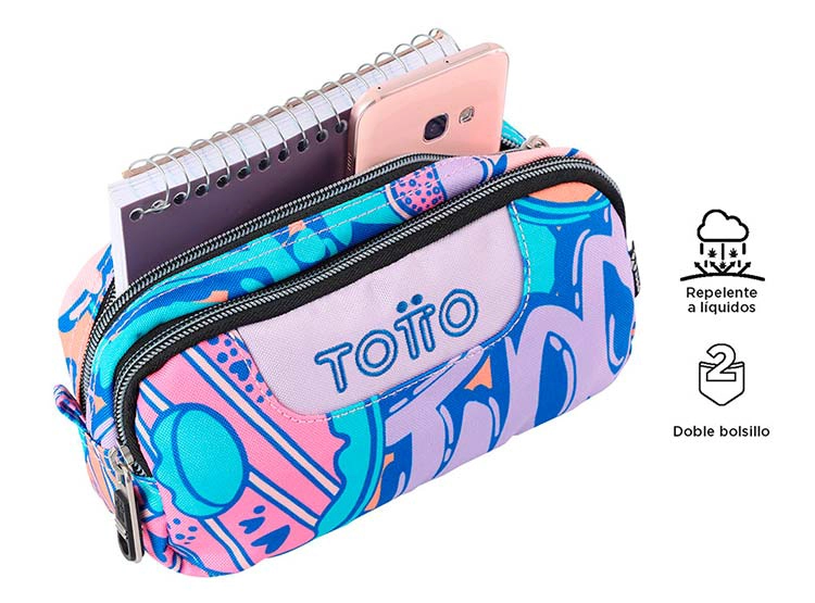 ESTUCHE TOTTO SOBRE AZUL - 3