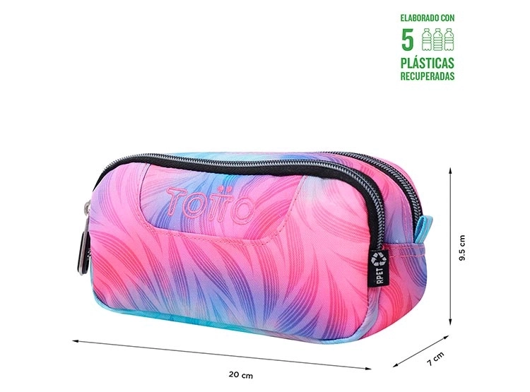 ESTUCHE TOTTO SOBRE ROSADO - 2