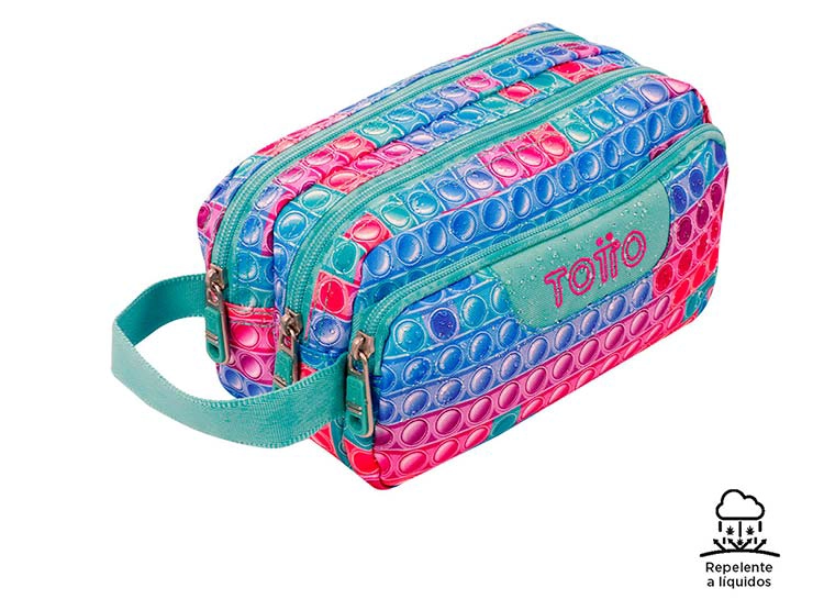 ESTUCHE TOTTO AGAPEC ROSADO - 3