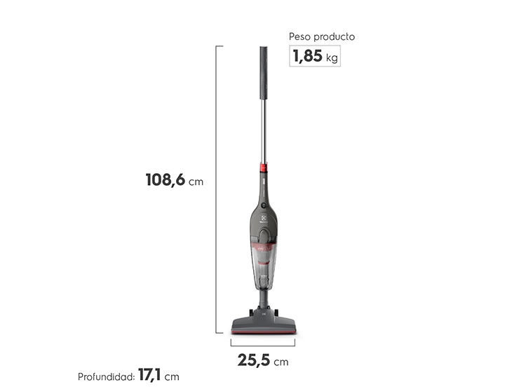 ASPIRADORA VERTICAL ELECTROLUX SUPER SPEED ULTRA STK15 - 2