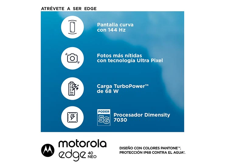 Motorola Edge 40 Neo 256GB 8GB Soothing Sea, foto 3