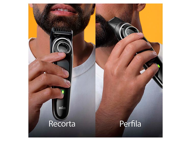 AFEITADORA Y CORTA PELO INALÁMBRICA BRAUN BT3440 40 AJUSTES DE LONGITUD - 3
