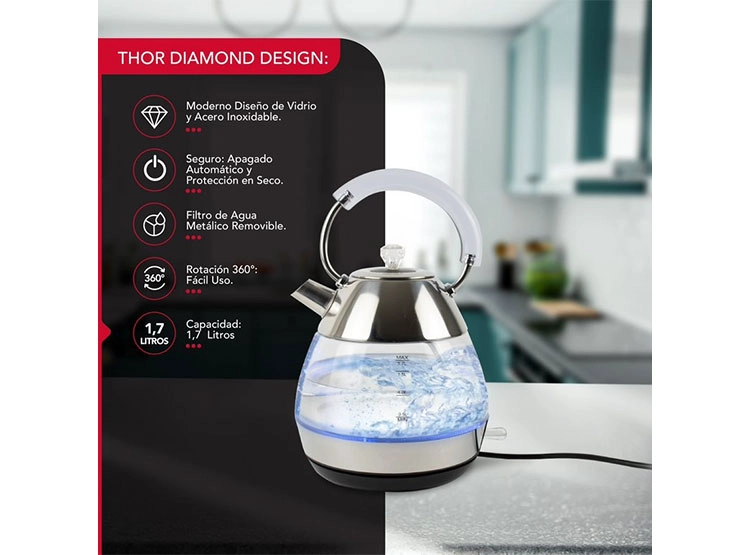HERVIDOR THORBEN DIAMOND DESIGN - 2