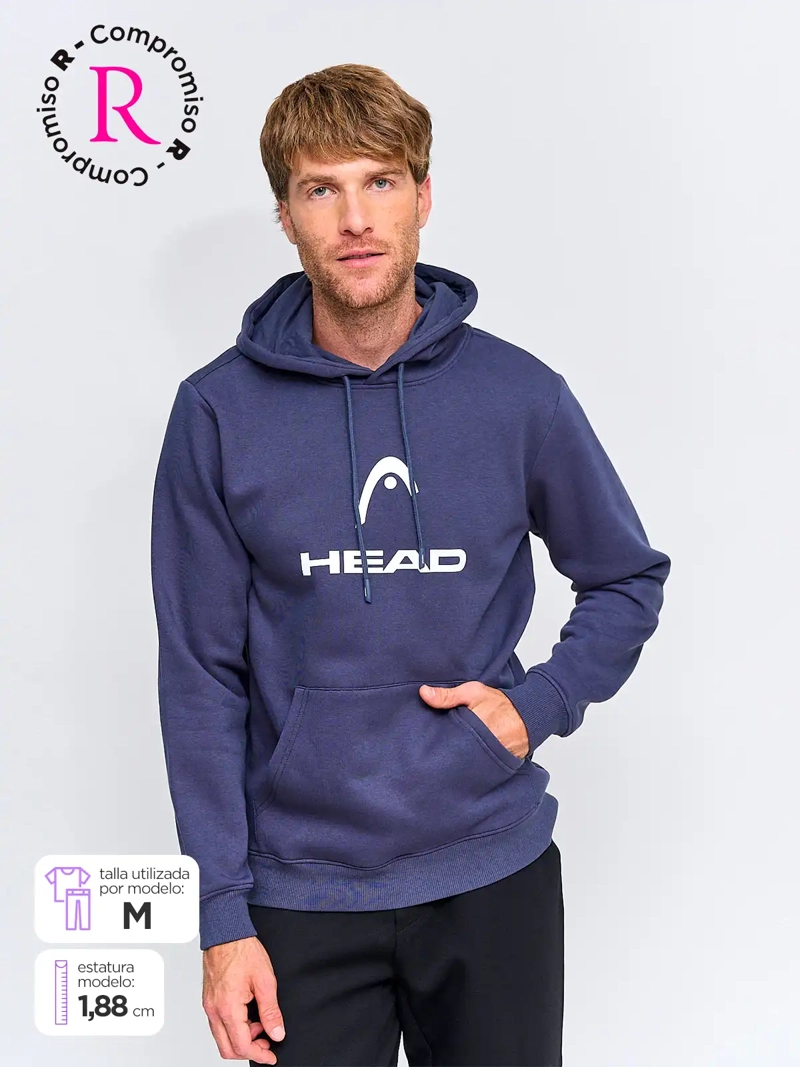 POLERÓN HOMBRE HEAD CANGURO LOGO - 1