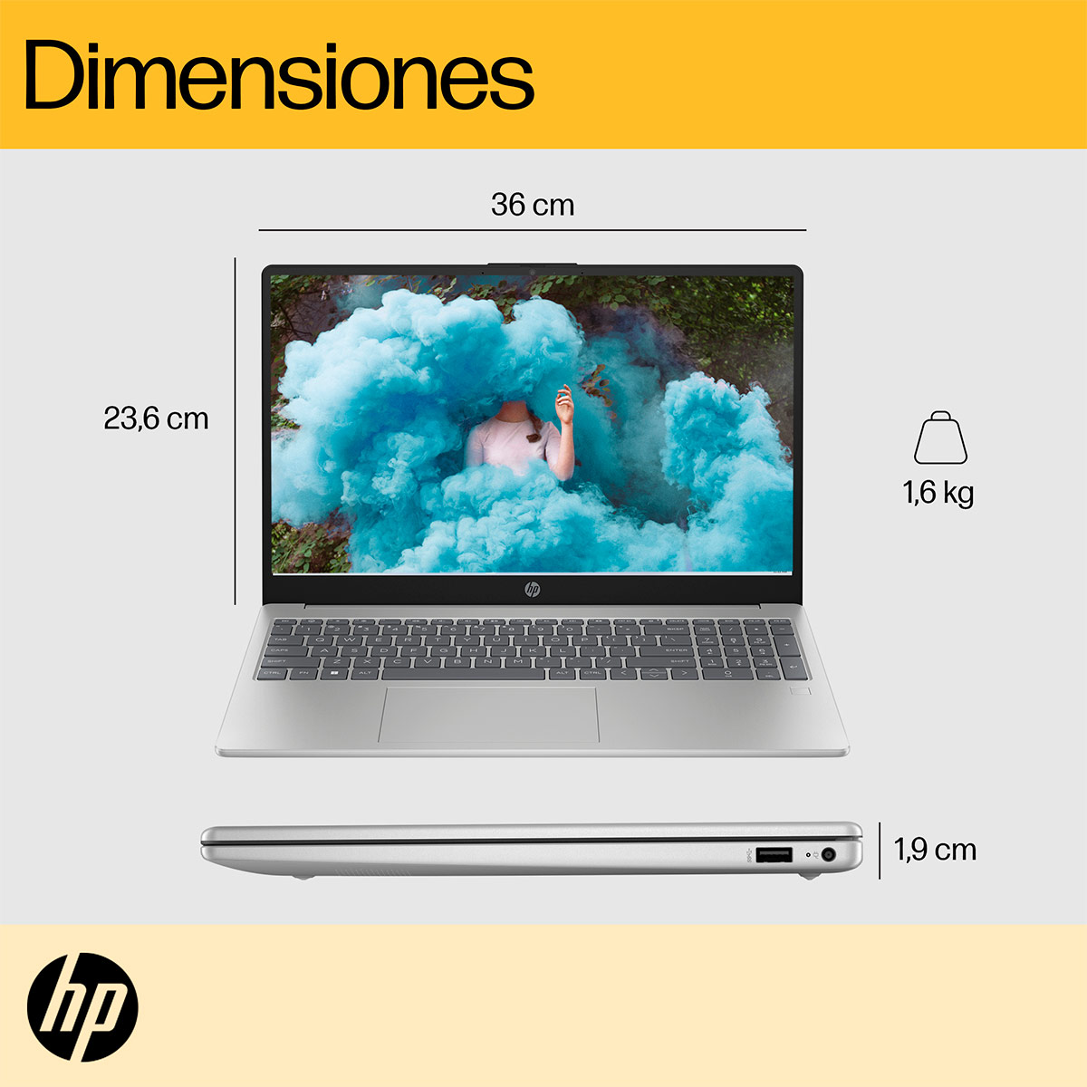 NOTEBOOK HP 15-FC0022LA AMD RYZEN 7 16 GB RAM 512 GB SSD 15.6 - 11
