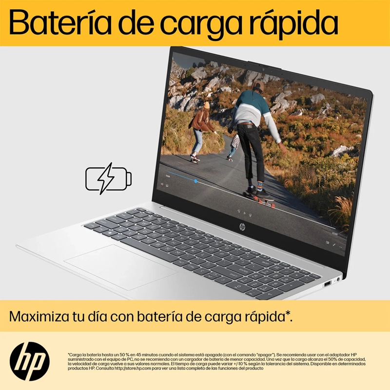 NOTEBOOK HP 15-FC0022LA AMD RYZEN 7 16 GB RAM 512 GB SSD 15.6 - 9