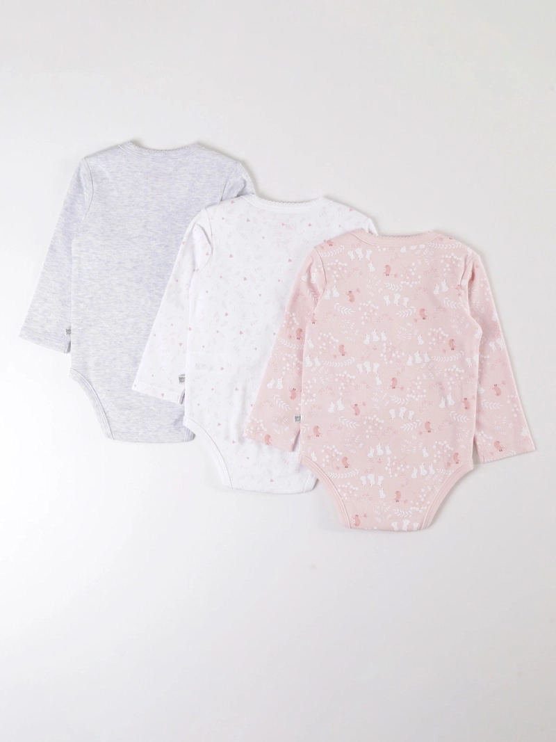 PACK X3 BODY NIÑA BABY HARVEST - 2