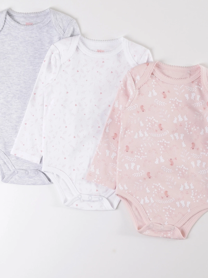PACK X3 BODY NIÑA BABY HARVEST - 3