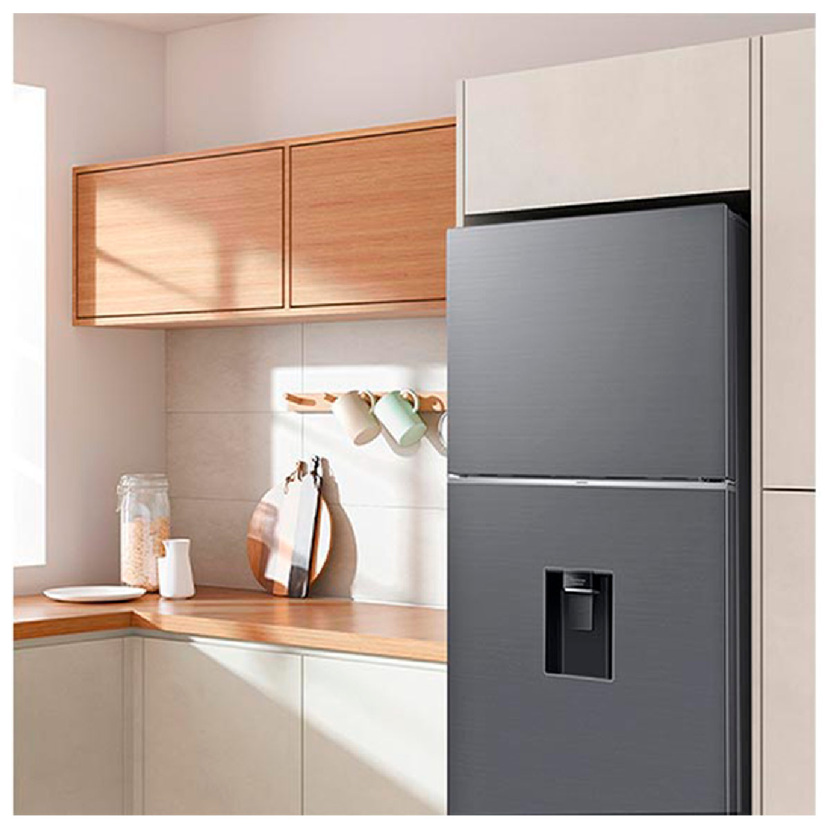REFRIGERADOR TOP FREEZER SAMSUNG RT31CG5540S9ZS WATER DISPENSER 301 L NO FROST ACERO - 5