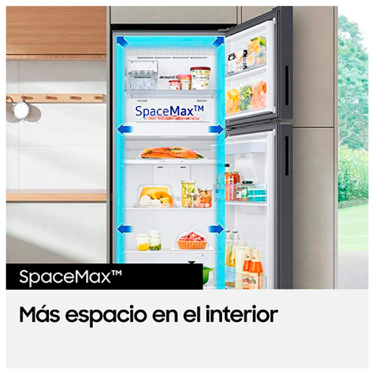 REFRIGERADOR TOP FREEZER SAMSUNG RT31CG5540S9ZS WATER DISPENSER 301 L NO FROST ACERO - 8