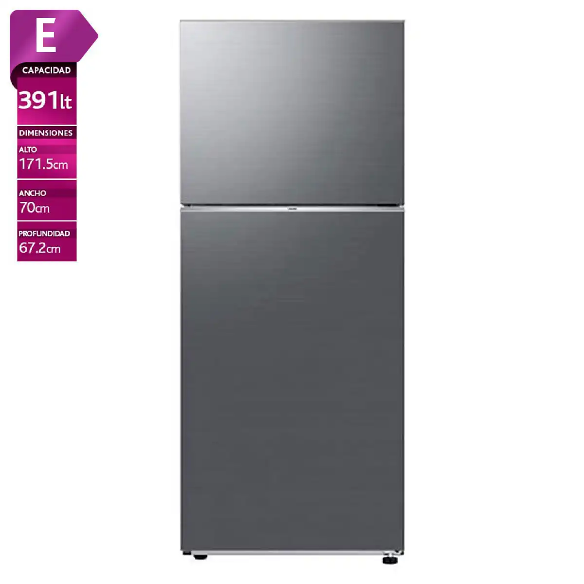 REFRIGERADOR SAMSUNG TOP MOUNT FREEZER NO FROST 391 L RT38CG6000S9ZS DEODORIZADOR - 1