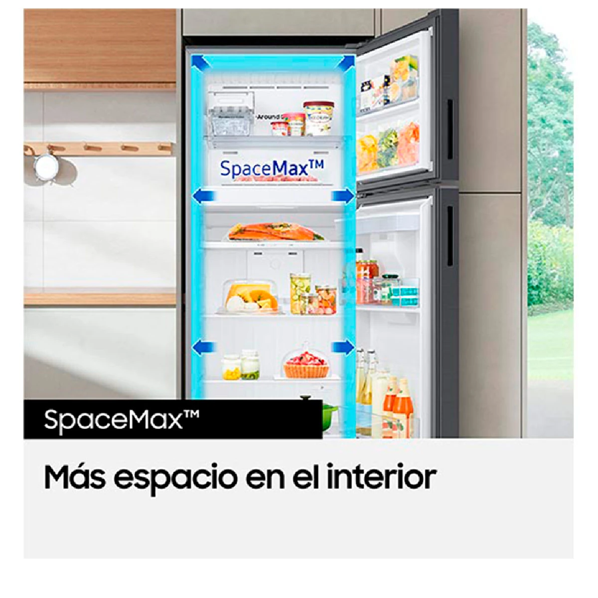 REFRIGERADOR TOP FREEZER SAMSUNG RT38CG6720B1 389L NO FROST NEGRO - 8