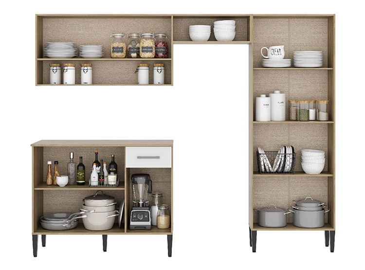 MUEBLE DE COCINA ROCA ARIZONA 6 PUERTAS 1 CAJÓN - 3