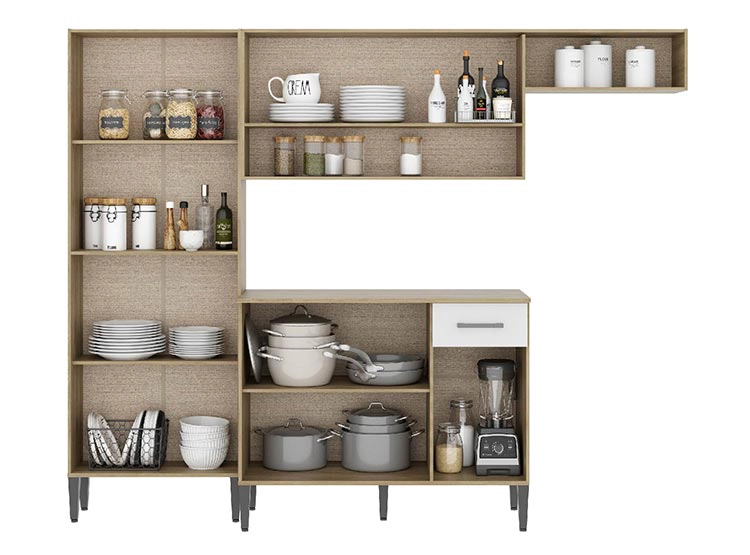 MUEBLE DE COCINA ROCA ARIZONA 6 PUERTAS 1 CAJÓN - 4