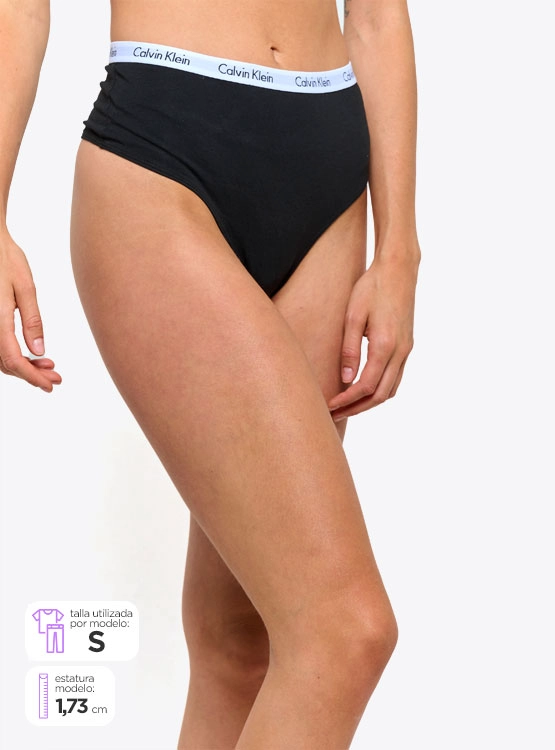 CALZÓN MUJER CALVIN KLEIN QD3953 TANGA - 1