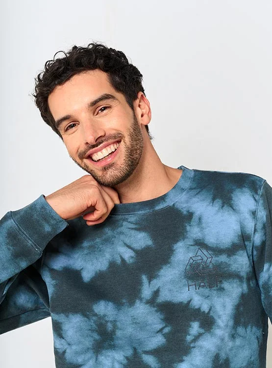 POLERÓN HALF CREW NECK TYE DIE - 3