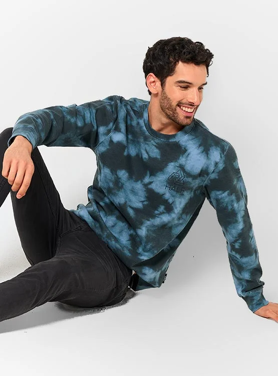 POLERÓN HALF CREW NECK TYE DIE - 4