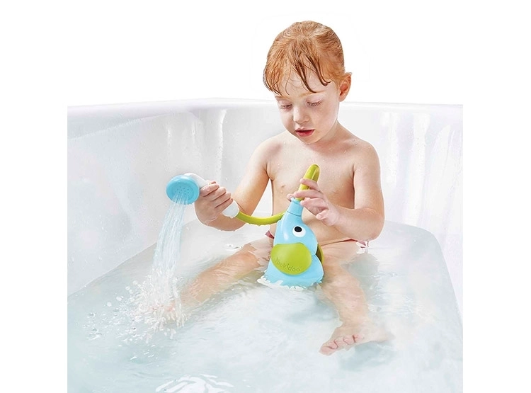 JUEGO DE BAÑO ELEFANTE DUCHA INTERACTIVO AZUL INFANTIL BEBÉ - 6