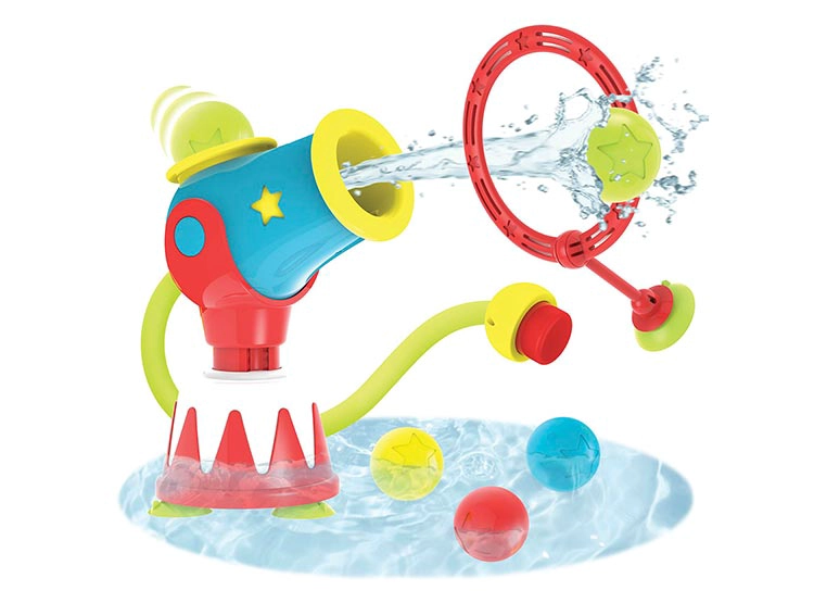 JUGUETES DIDÁCTICO BAÑO YOOKIDOO BEBE GRIFO LANZAPELOTAS - 1