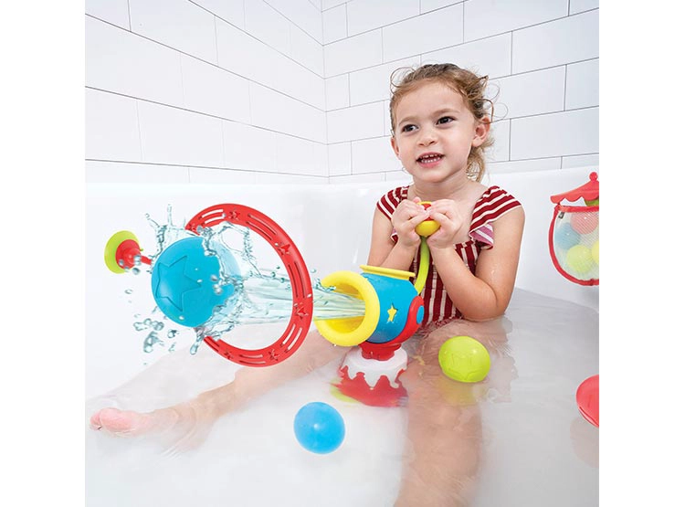 JUGUETES DIDÁCTICO BAÑO YOOKIDOO BEBE GRIFO LANZAPELOTAS - 2
