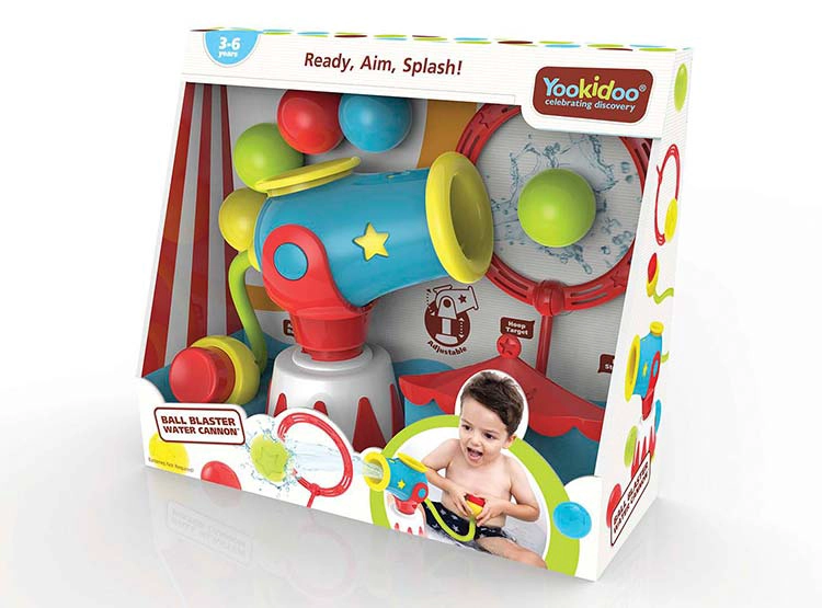 JUGUETES DIDÁCTICO BAÑO YOOKIDOO BEBE GRIFO LANZAPELOTAS - 5