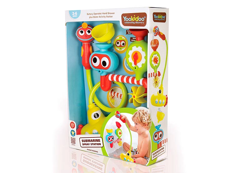 JUGUETES DIDÁCTICO BAÑO YOOKIDOO BEBE SUBMARINO - 5